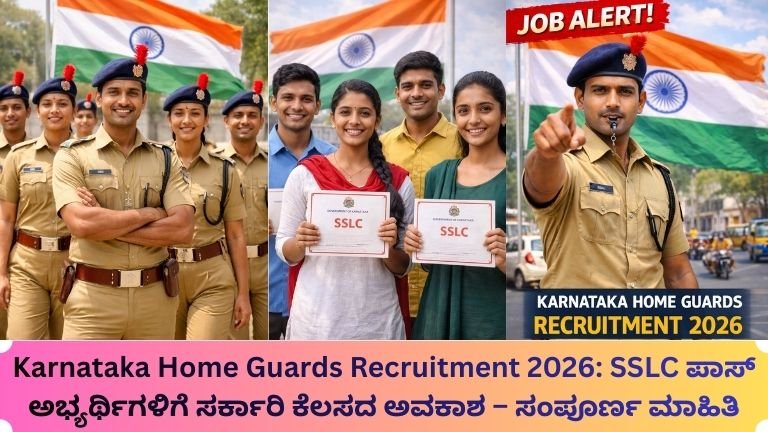 Karnataka Home Guards Recruitment 2026