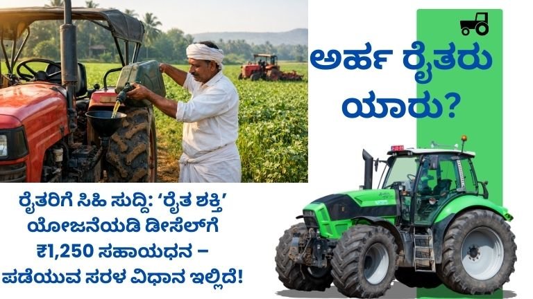 ರೈತ ಶಕ್ತಿ ಯೋಜನೆ