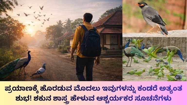 ಪ್ರಯಾಣ ಶುಭ ಸಂಕೇತಗಳು